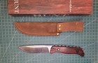 Benchmade Saddle Mountain Skinner   Stabilized Wood   Drop-point