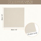 5pcs Carpet Tiles 12  X 12  Peel And Stick Floor Tile For Bedroom Beige 