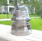 Great Smokey Purple Cd 162 California Signal Style Glass Insulator  b 