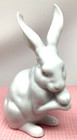 Herend Bunny Paws Up 6     White From The Bunny Collection   15307 Euc