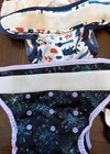 Thirsties Natural One Size Pocket Cloth Diaper Lot Of 7
