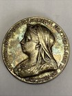 Queen Victoria Diamond Jubilee Silver Medal 1897   1837 - Small Size Gb Uk Qv