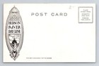Albany  Hudson River Day Line  Ship  Transportation  Vintage Postcard