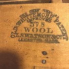 Ls Watson   Co  No 8 Whittemore Wool Hand Carders Brushes Vnt Wool Spinning Tool