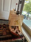 Vintage Play Mobil 3750 Pirate Ship 1978 All Pieces Included Discontinued Model