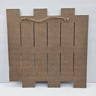 Hand Painted Wooden Pumpkin Wall Decor Autumn Fall Cotton Stems