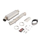 For Ktm 790 890 Adventure Stainless Slip On Exhaust System Link Pipe 2019-2025