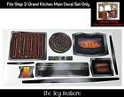 Replacement Decals Stickers Fits New Step 2 Grand Walk In Kitchen Main Set