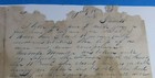 5133----1844 Willis Mould Letter Death Of Wife - Keeseville W  Stockholm Ny