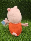 Peppa Pig Plush Bean Bag Stuffed Animal 6    Character Toy Figure New With Tags 