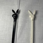 Vintage Playboy Club Bunny Drink Swizzle stir Stick Playboy Club Lot Of 5