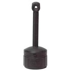 Justrite 26806d 1 Gal  Smokers Cease-fire Cigarette Receptacle  Black