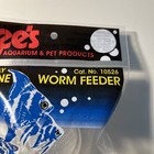 Lee s Worm Cone Small Plastic Lees Aquarium Feeder 4 Way With Suction Cup   Loop