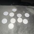 10pcs Flat Back Making Colorful Round Glass Cabochon Jewelry  Crafting  Art