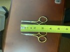 Solingen Germany Vintage Embroidery Scissor And Grooming Scissor With Gold Tone