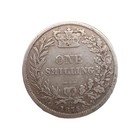 1875 Queen Victoria  925 Silver Shilling  Die  49