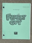 Vtg Family Guy 2000 Production Used Table Script Mr Saturday Knight Mr Weed Dies