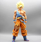 Goku Super Saiyan Action Figure 28 Cm Dragon Ball Z Anime Collectible Statue    