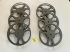 6 -   Goldberg Bros Reflex  16mm 400  Metal Film Reels    Gray    Nice       Cll