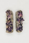 7 Palo Santo Sticks   2 White Sage Violet Pink Plumeria Smudge