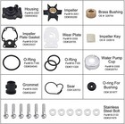 Evinrude Johnson 20 25 30 35 Hp Outboard Water Pump Impeller Kit Replaces 393630