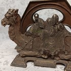 Antique Cast Brass Sitting Camel Desktop Letter Holder Judd Mfg Co No  6710