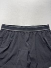 Avia Running Shorts Womens Xl Black Elastic Waist Lined Zipper Pocket Athletic