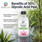 50  Glycolic Acid Facial Skin Chemical Kit   Recovery Cream - Exfoliate And Glow