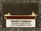 Ss Edmund Fitzgerald Enamel Lapel Pin - Oglebay   Norton Company - Great Gifts  