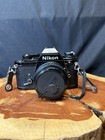 Nikon Em Black 35mm Slr Film Camera Body With Nikon Lens   Tenba Bag