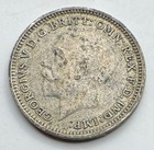 1932 Great Britain Silver   500  Threepence - Uk - 3 Pence - 3p - Free Shipping