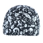 Ctm Cotton Premium Lined Skull Print Do Rag
