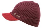 Unisex Winter Visor Beanie Knit Hat Cap Crochet Men Women Ski Thick Warm Acrylic