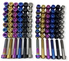 M6 Titanium Anodized Color Tapered Or Square Allen Socket Head Cap Bolt Fastener
