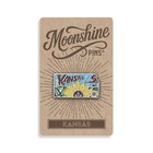 Kansas Shaped Lapel Pin Kansas State Enamel Pin