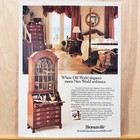 1990 Thomasville Furniture Fisher Park 90s Decor Vintage Print Ad Advert Art