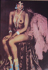 Stunning Rare Vintage Josephine Baker 1920s Photo Nude Black African Art  