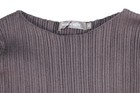 Merokeety Black Ribbed Knit Long Sleeve Bodycon Sweater Dress Medium Crew Neck
