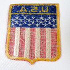 Vtg Usa Embroidered Travel Souvenir Patch 80s