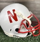 Vintage Nebraska Huskers Schutt Full Size Football Helmet Medium