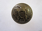 Civil War General Service Coat Button - No Back Mark And Toned