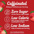 Crystal Light Wild Strawberry Sugar Free Drink Mix Singles With Caffeine  30 Ct
