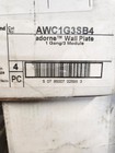 4 Pack Legrand Adorne Satin Bronze 1-gang Wall Plate New