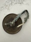 Antique Mongolian Ritual Brass Shaman s Mirror Toli Melong  4 3 8   
