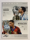Ronaldo   Messi   2024 Leaf  special Release  Legends Duo  ele-24 Soccer Card