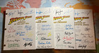 Indiana Jones Script Collection Signed- Autograph Reprints- 4 Scripts-   
