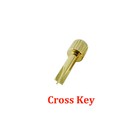 Dental Screw Post Key Wrench By Nordin For Screw Posts 1 Hollow Key  1 Cross Key