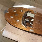 The Sea Wolf 1950s 1960s Wood Fleet Line Vintage Original Japan Boat Beautiful