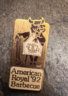 Vintage American Royal Barbecue Kansas City World Series Bbq Lapel Hat Pin