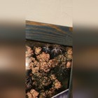 5 x7  Blue Wood Picture Frame